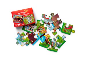 Upbounders by Little Likes Kids x Chick-fil-A Prize - Splash Park+Musical Crossroads 2-sided Puzzle