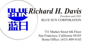 Blue Sun Corporation Launches 