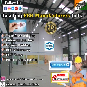 PEB Steel Building Construction Bangalore
