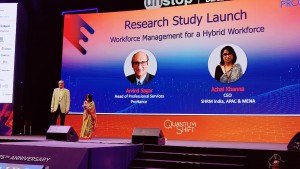 Arvind Sagar, Head of Professional Services, ProHance & Achal Khanna, CEO of SHRM India, APAC & MENA