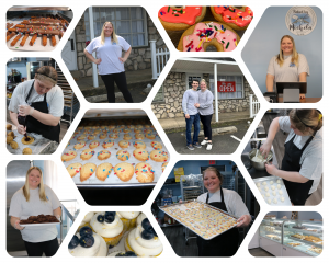 25 year-old, Baked by Michela founder and head baker Michela Sorano at her new Bakery point of sale