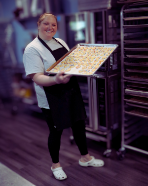 25 year-old, Baked by Michela founder and head baker Michela Sorano with her delightful sweets