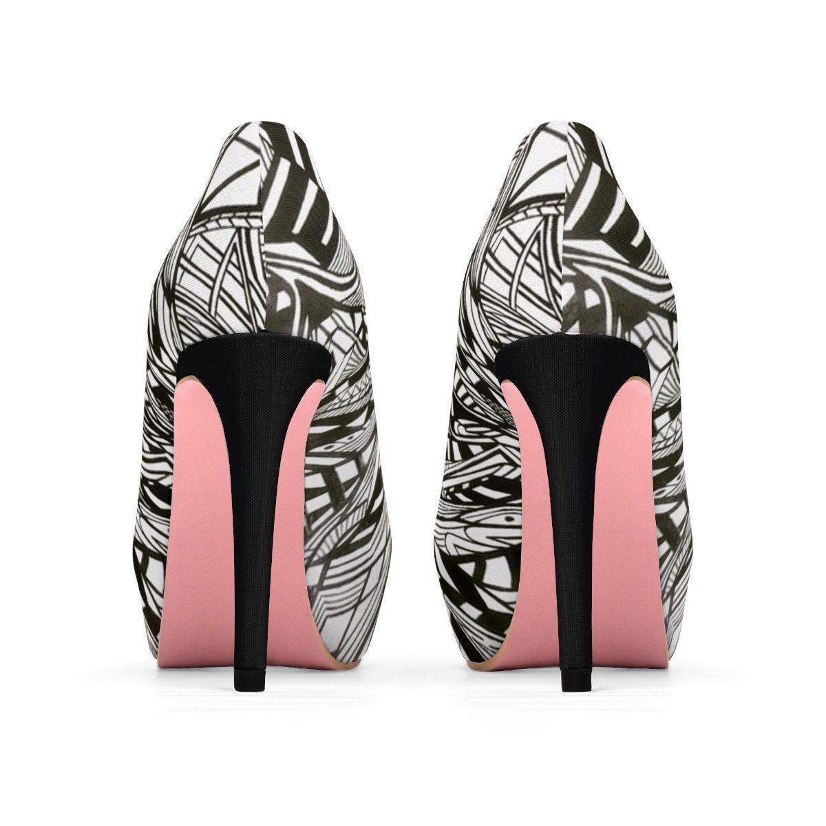 Nocturnal Abstract Pink Series Heel gets a portion of sales donated to charity Nocturnal Abstract Pink Series Heel gets a portion of sales donated to charity