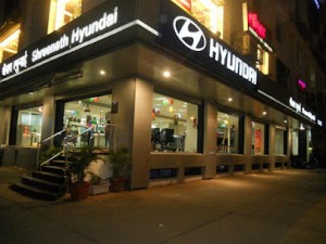 Shreenath Hyundai Showroom
