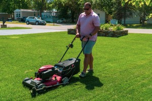 Trimyxs - universal push mower attachment