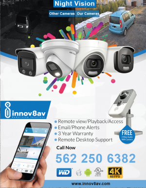 Transforming Spaces and Elevating Experiences: Innov8AV -Premier Audiovisual, Security, and Smart Home Solution Provider