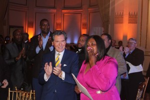 Love Sessoms announced as LIU honoree. 