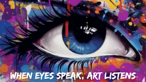When Eyes Speak, Art Listens: Bernard Muller Unleashes Eye-Gaze AI Art
