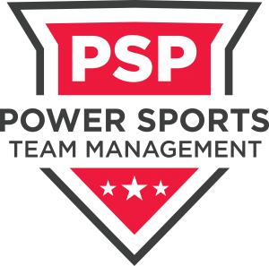 Power Sports Team Management Logo