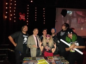The LSF team with Troma Founder Lloyd Kaufman