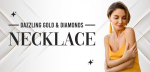 Dazzling Gold and Diamond Necklace
