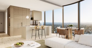 All apartments at Paradiso Place feature market leading ceiling heights