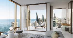 Paradiso Place three-bedroom corner apartment with ocean views