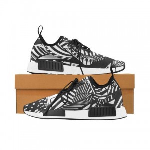 Nocturnal Abstract Running Sneakers