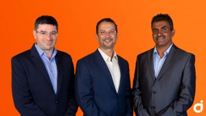 Dista Co-founders (From L to R): Deepak Garg, Shishir Gokhale & Nishant Kumar