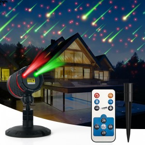 star shower motion outdoor projector light