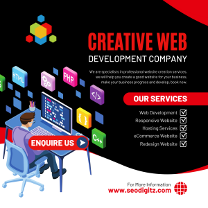 creative website development