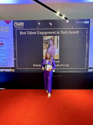 Prajakta Patil CHRO Award X WDI