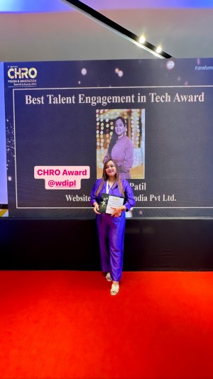 Prajakta Patil CHRO Award X WDI