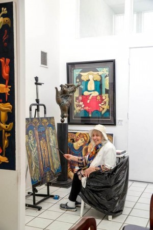 Artist Janet Snitkovsky