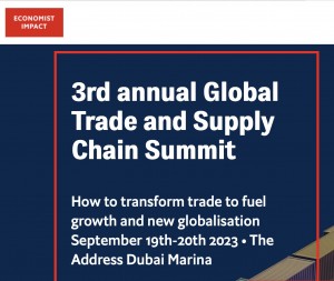 3rd annual Global Trade and Supply Chain Summit - Dubai Marina