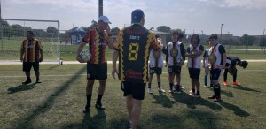 Antonio Soave instructing Youth Campers in Olathe, Kansas on June 24th