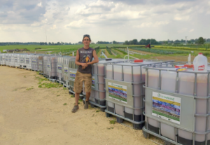 Terreplenish is ready to apply through irrigation in furrow