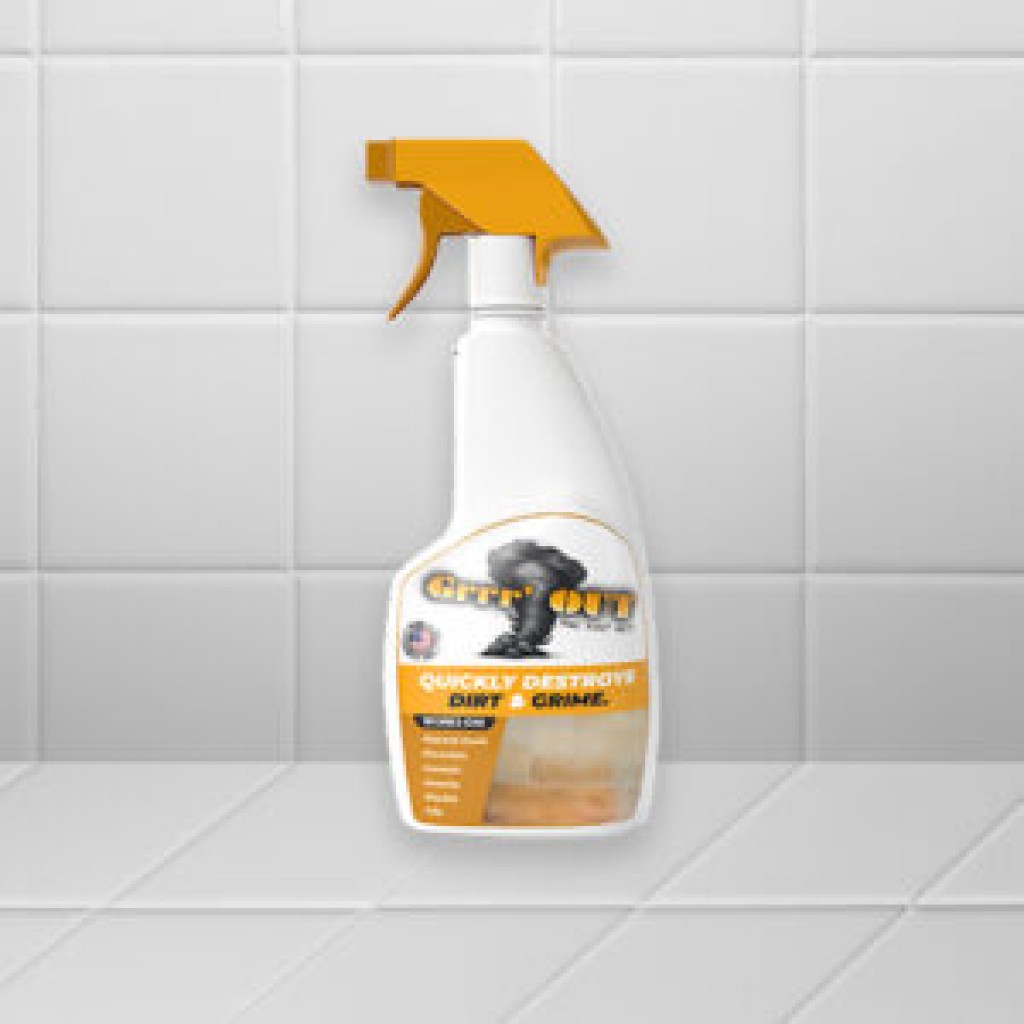 GRRR’OUT Introducing the Ultimate Tile and Grout Cleaner for Sparkling