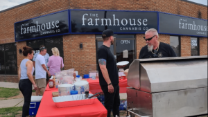 Community BBQ at The Farmhouse