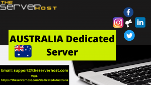 Australia Dedicated Server Hosting Provider