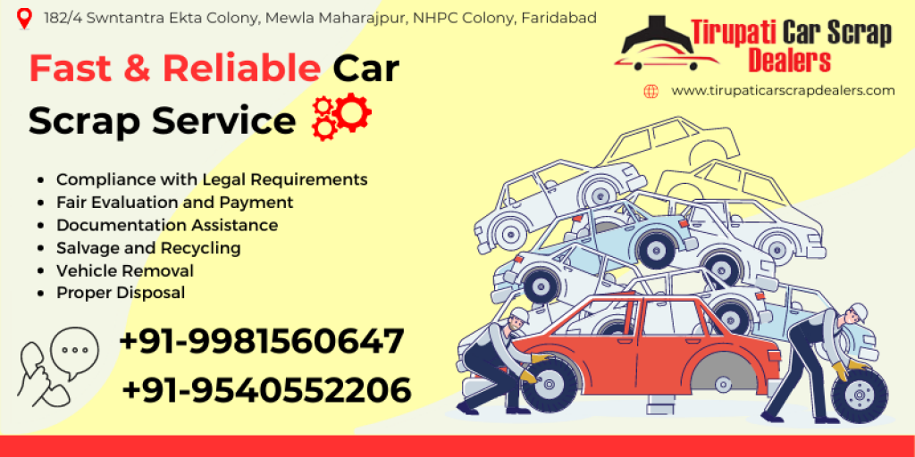 Best Car Scrap Dealer in Delhi and Haryana IssueWire