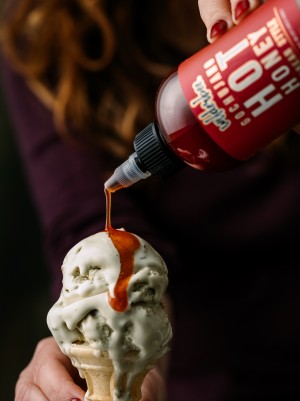 WilderBee Gochujang Hot Honey + Ice Cream