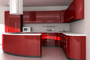g shaped modular kitchen
