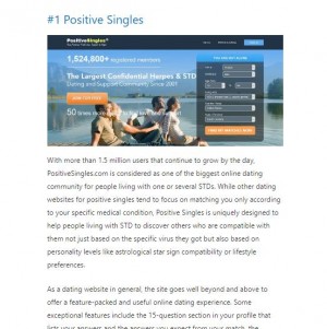 FreeSTDDatingSites.com now Helping STD Friends Find Love and Support