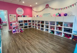 Little Doll Studio playroom featuring over 30+ unique doll sets