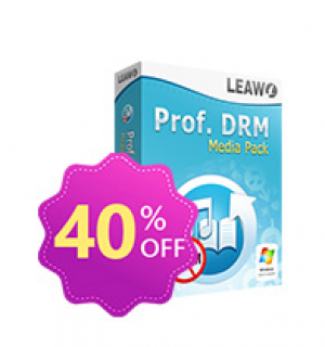 40 off prof drm media pack