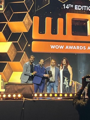 Eventspedia at WOW Awards Asia 2023 Taking Awards at Main Stage 5