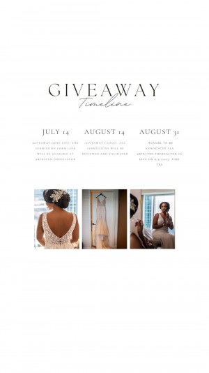 Giveaway Timeline