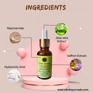 Ingredients of advik ayurveda face serum