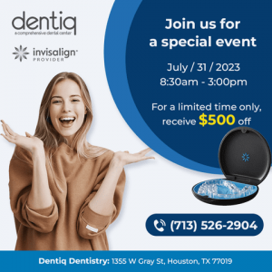 Save $500 on Invisalign Treatment at Dentiq Dentistry: Transform Your Smile with 