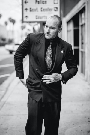 Artist Brandon Notch; Photographed by Justin Morton