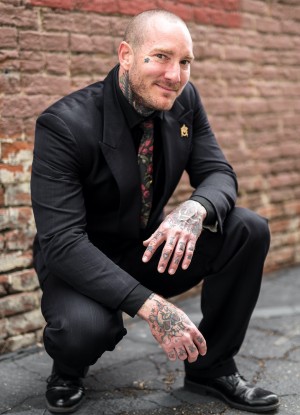 Artist Brandon Notch; Photographed by Justin Morton