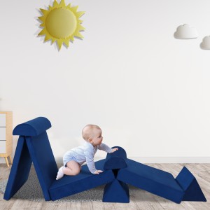 Kids Play Couch blue 3