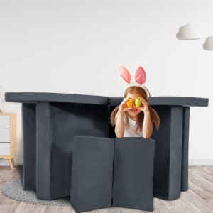 Kids Play Couch grey 1