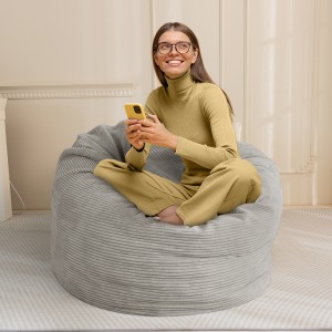 Bean Bag Bed grey