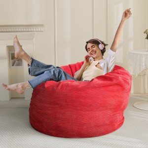 Bean Bag Bedm red