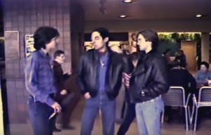 We hang out, eat food, meet girls...