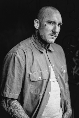 Artist Brandon Notch: photographed by Justin Morton