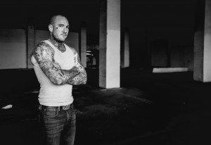 Artist Brandon Notch: photographed by Justin Morton