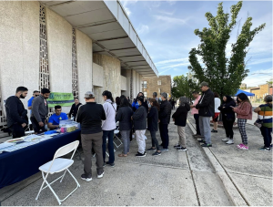 Diabetes screening at the Al-Farooq Mosque in Chicago